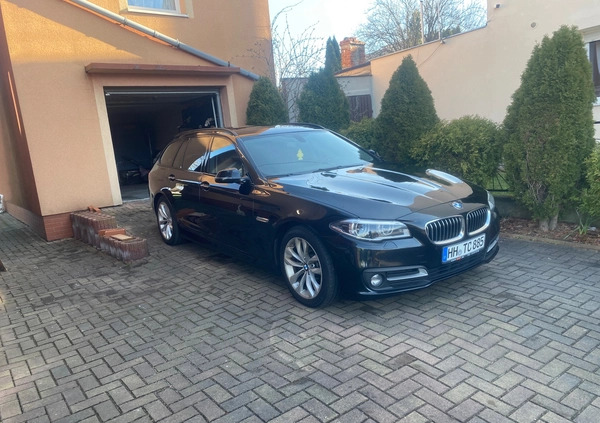 BMW Seria 5 cena 62500 przebieg: 247000, rok produkcji 2015 z Pieńsk małe 529